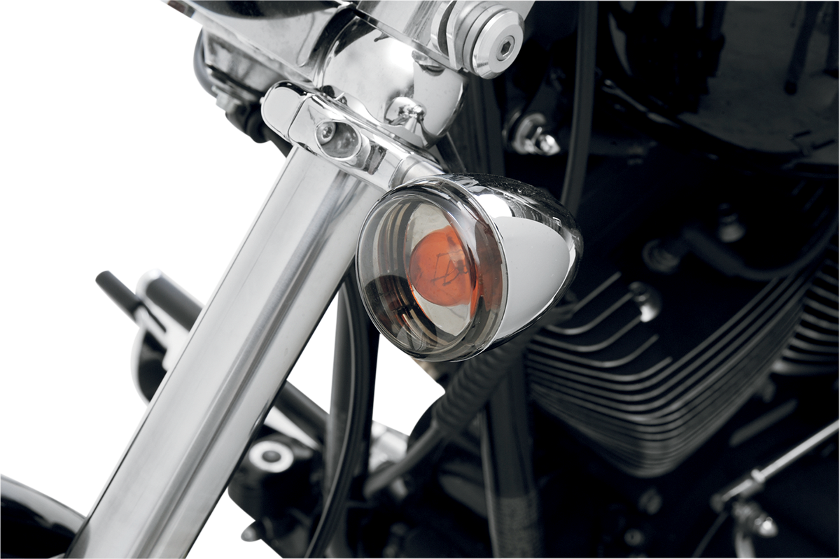 Drag specialties Smoked Bullet Lens Kit - '00-'23 Harley Davidson