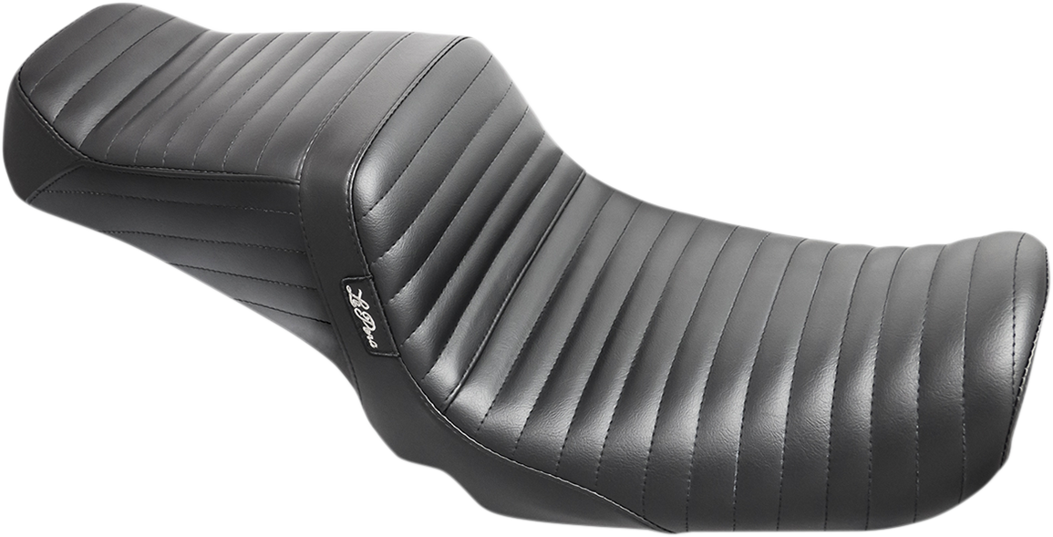 Le pera Tailwhip Seat - Pleated - Black - FXD '06-'17 Harley Davidson