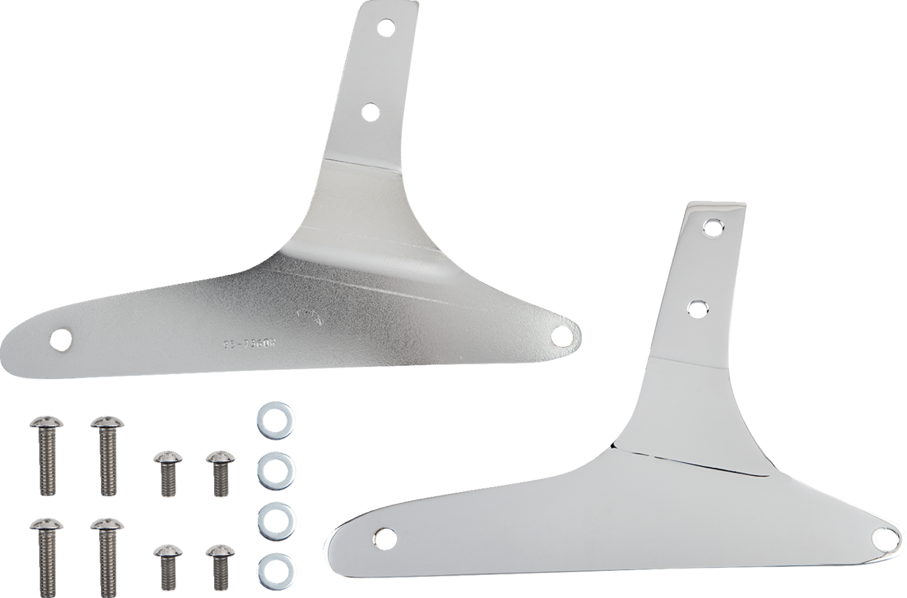 Cobra Standard Square Sissy Bar with Pad For Harley Softail 2000-2006