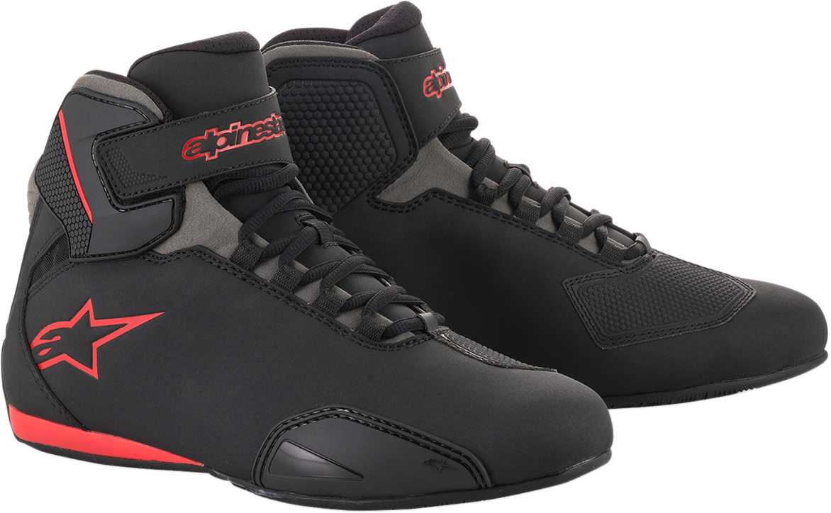 ALPINESTARS (25155181319) Sektor Shoes | Sektor Shoes - Black/Gray/Red - US 9