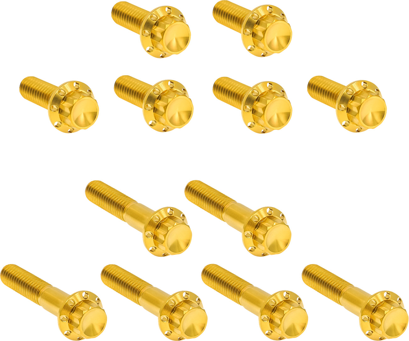 Arlen Ness 12-Point Titanium Rocker Box Bolt Kit For Harley 1999-2017