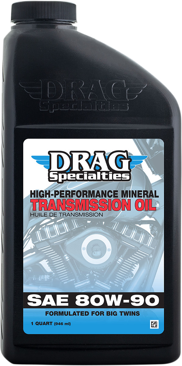 DRAG SPECIALTIES OIL High-Performance Mineral Transmission Oil for Big Twins