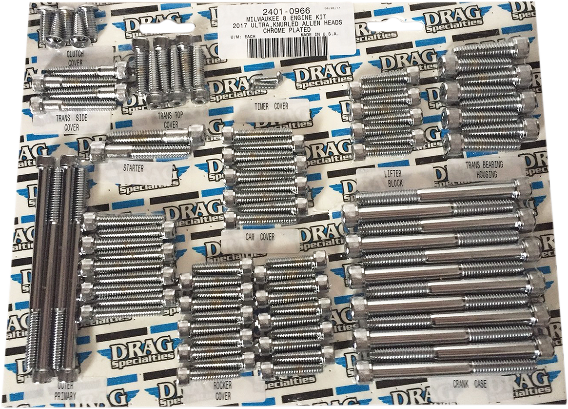 harley engine bolt cover kit