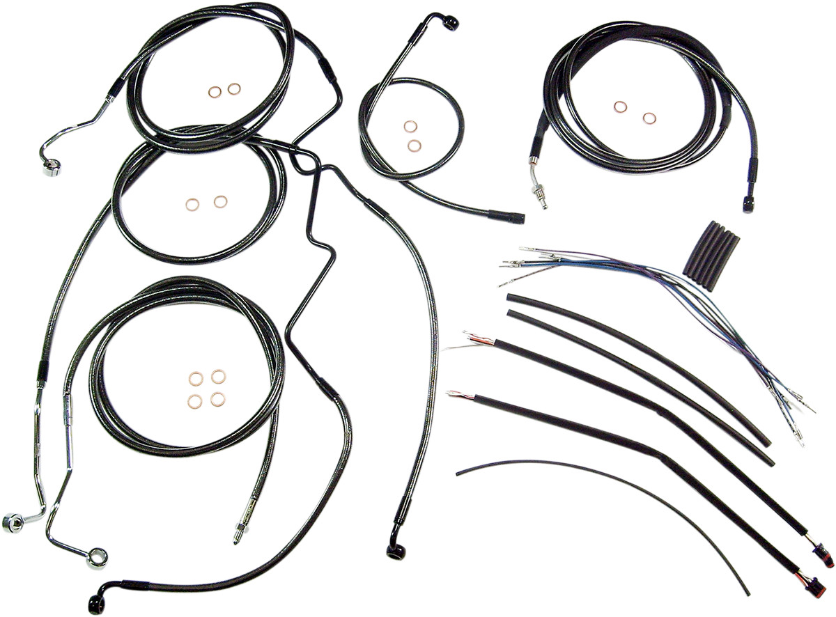 MAGNUM SHIELDING Black Pearl™ Designer Handlebar Installation Kit