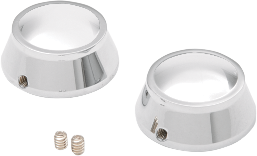 Drag specialties Swingarm Pivot Bolt Cover - Chrome Harley Davidson