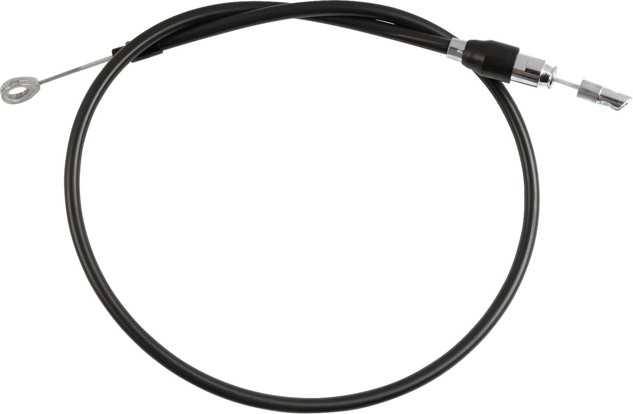 Drag specialties Quick Connect Clutch Cable - Upper - 44" - Black/Black Harley Davidson
