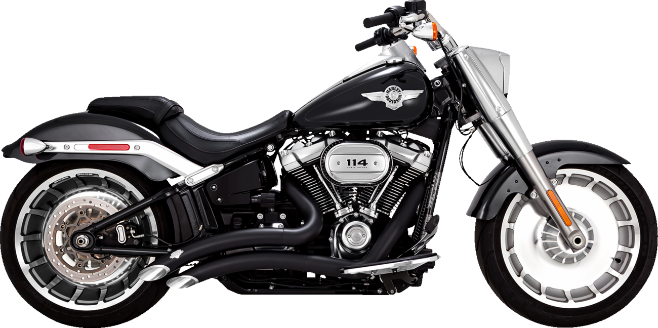 Vance & Hines PCX Big Radius 2-Into-2 Exhaust For Harley Softail Breakout / Fat Boy 2018-2024