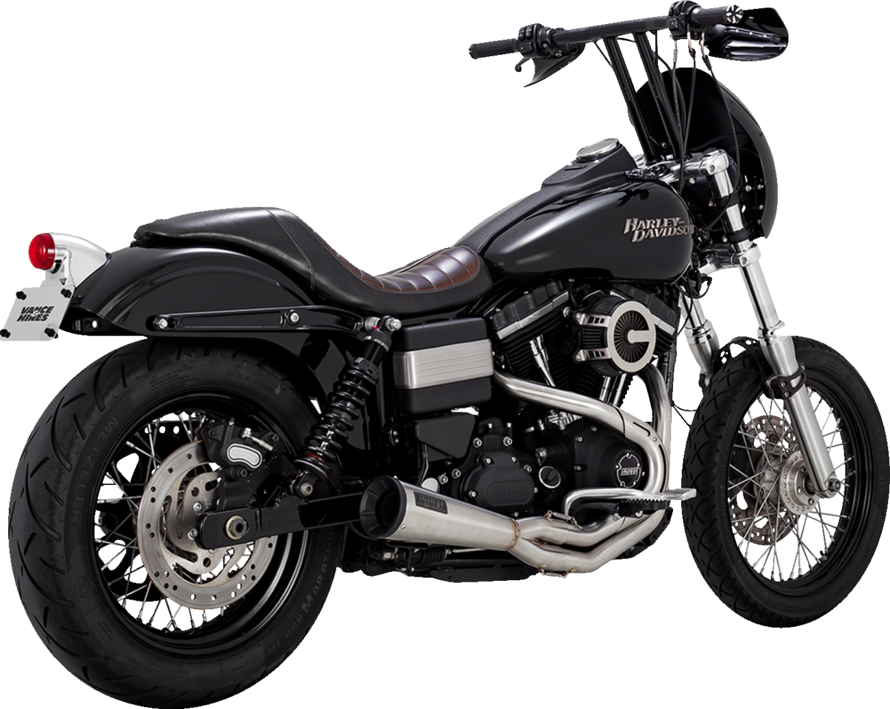 Vance & Hines 2 into 1 Upsweep Full Exhaust For Harley Dyna 1991-2009