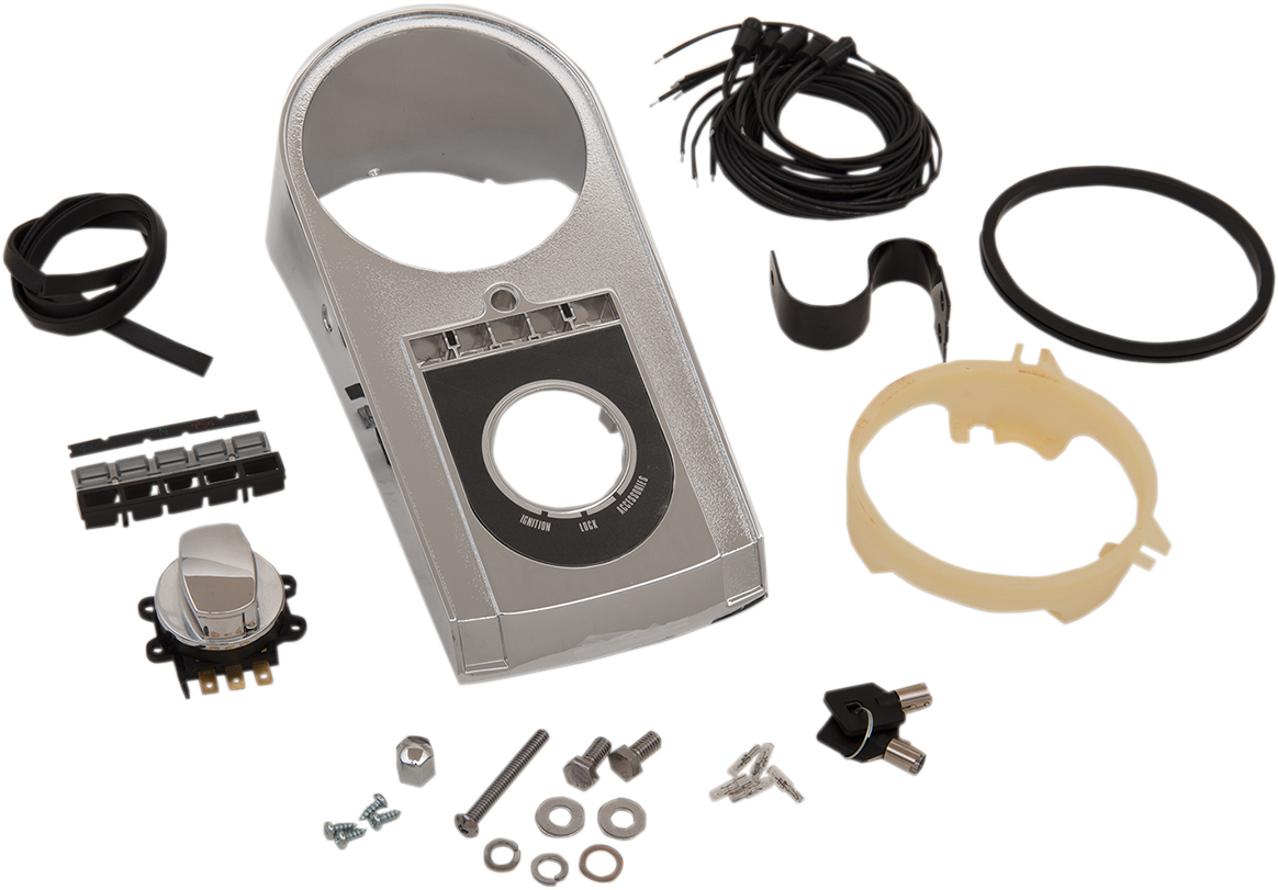 Drag specialties Electronic Speedometer Dash Kit - FXST/FLST Harley Davidson