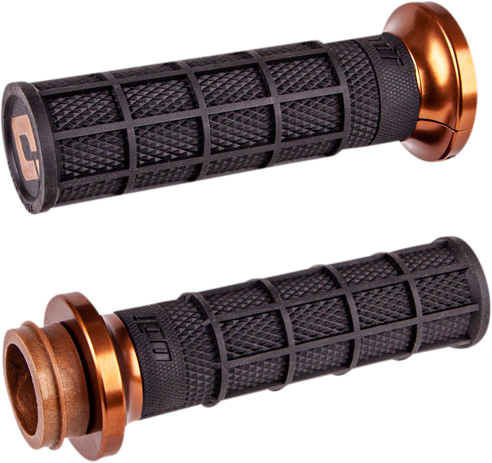 ODI Hart Luck Lock On Grips For Harley With Dual Cable Throttle