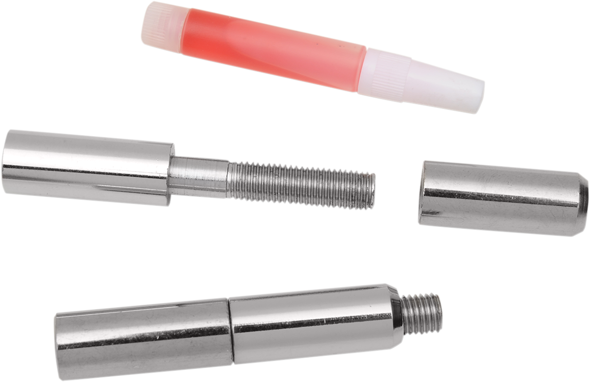 Drag Specialties Chrome +2" Universal Handlebar Mirror Extenders for