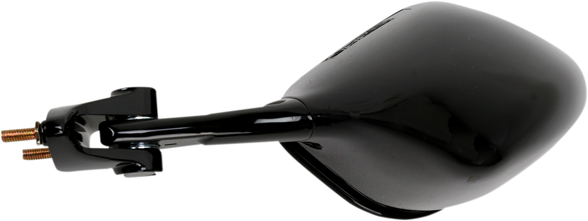 Emgo Mirror - Side View - Rectangle - Black - Right 2000-2000 Kawasaki Ninja ZX-12R / 2001-2001 Kawasaki ZX1200 Ninja ZX-12R