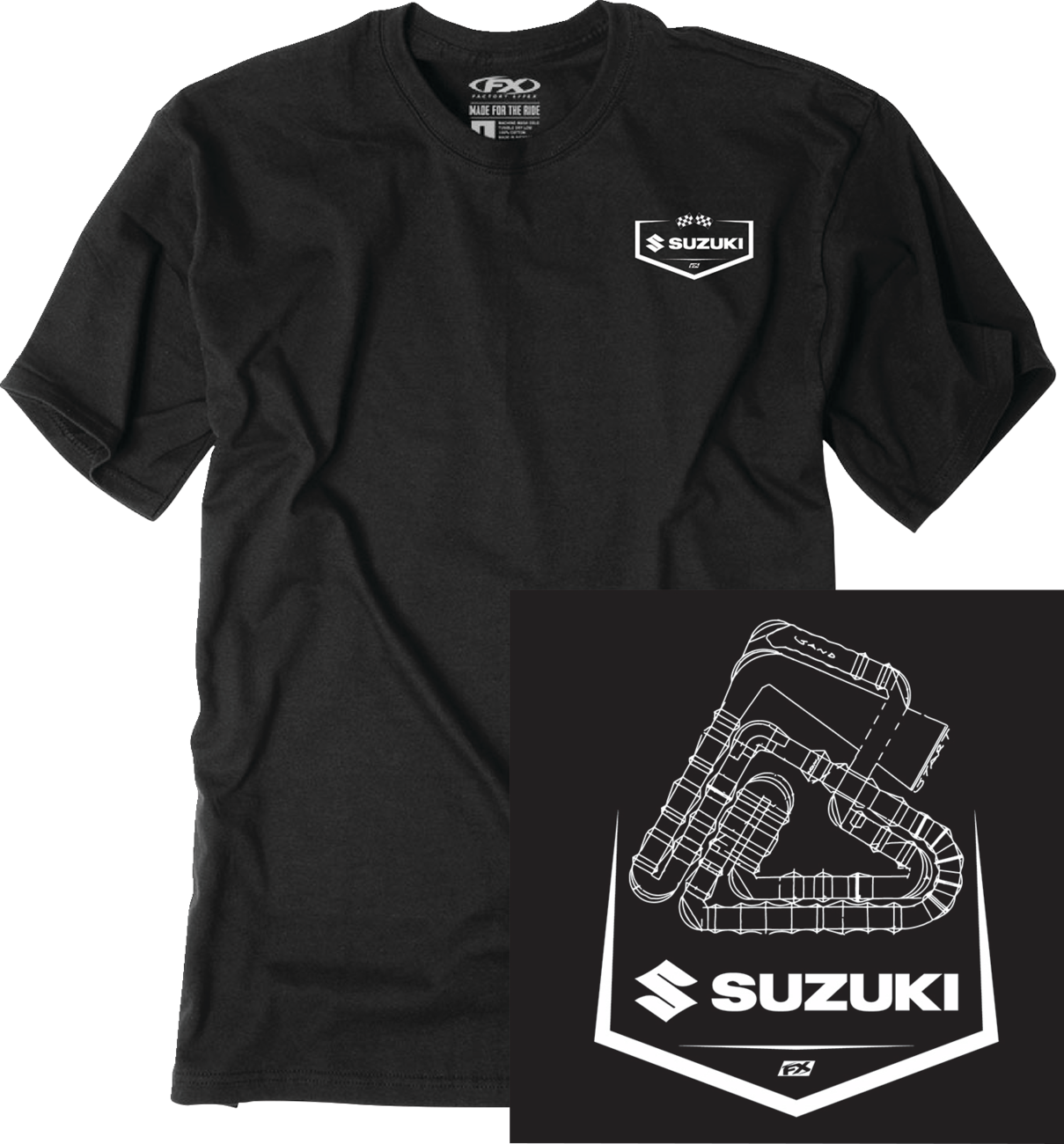 Factory Effex Suzuki Track T-Shirt