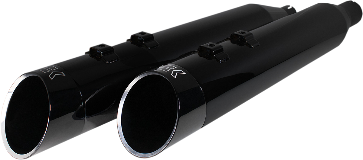 Khrome Werks HP-Plus 4.5" Slip-On Mufflers For Harley Touring 2017-2025