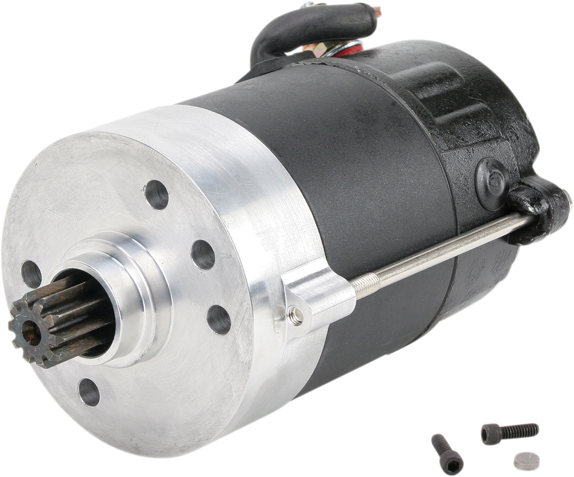 Drag specialties Starter - Black - '67-'80 Big Twin Harley Davidson