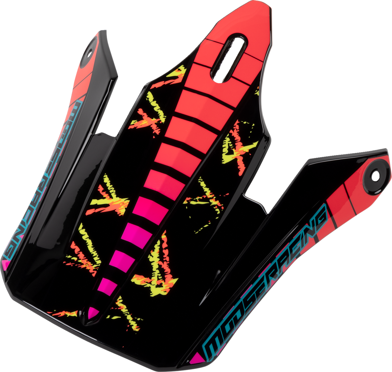 Moose offroad Youth F.I. Vaporwave Helmet Peak