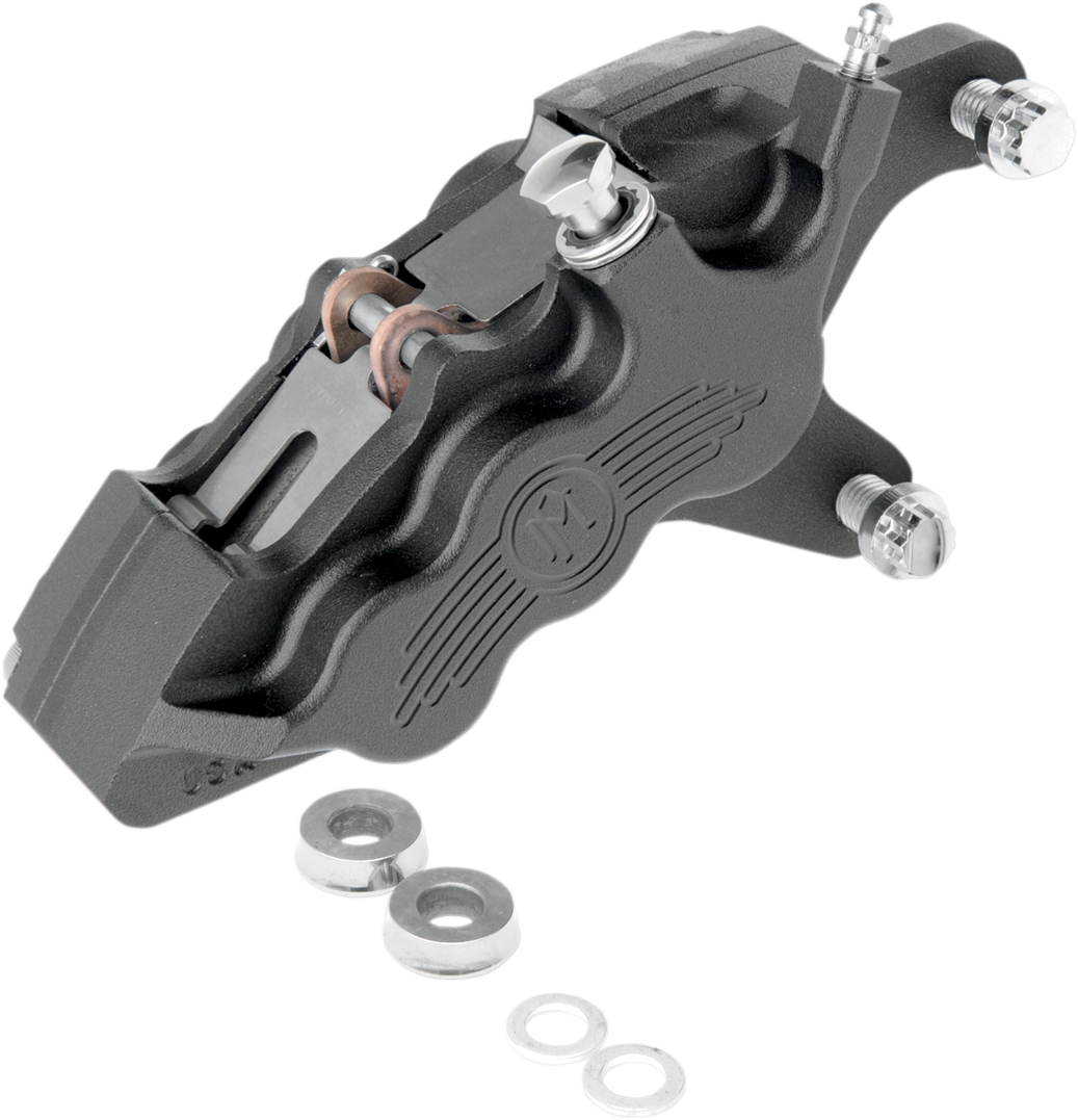 Performance Machine Six-Piston Differential-Bore Front Calipers For Harley 2000-2014