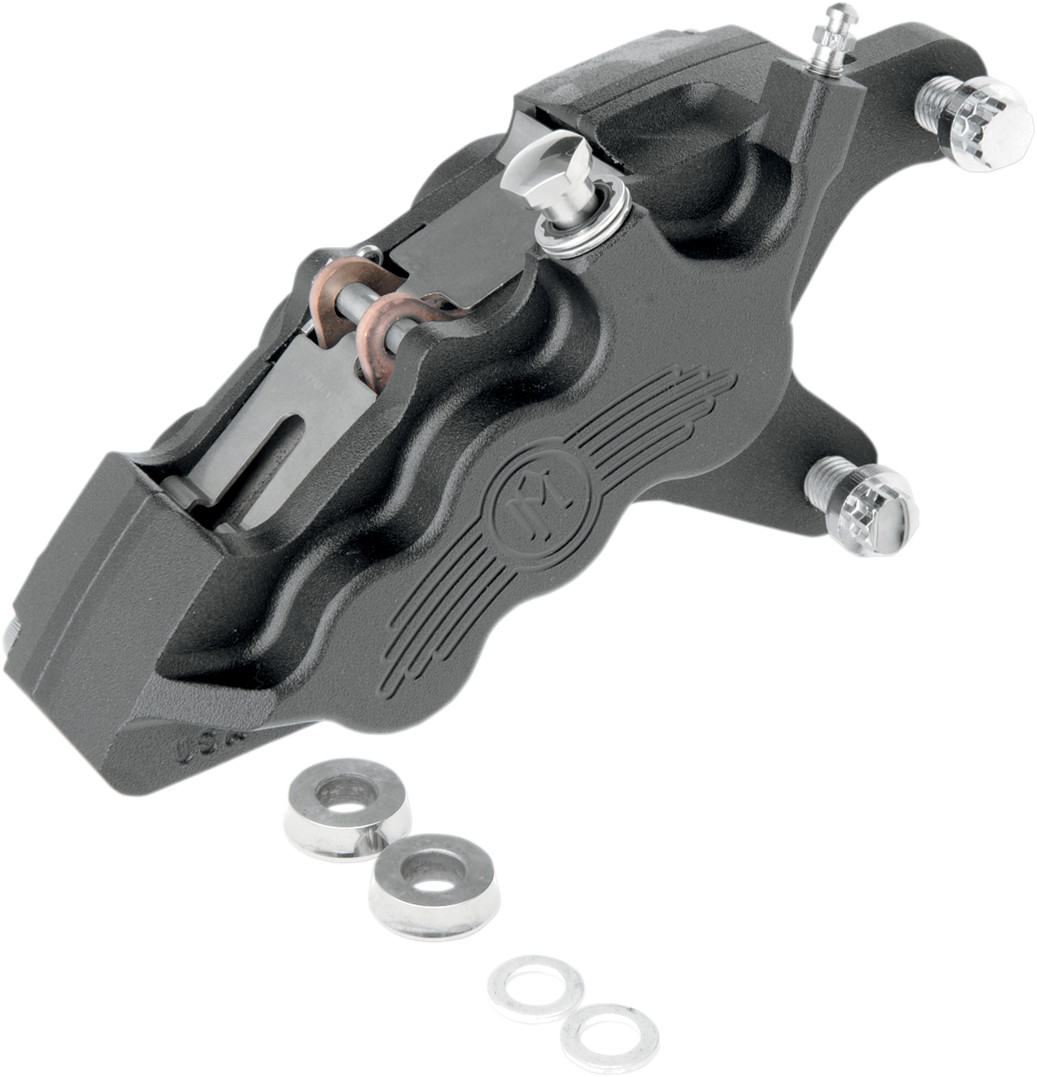 Performance Machine Six-Piston Differential-Bore Front Calipers For Harley 2000-2014