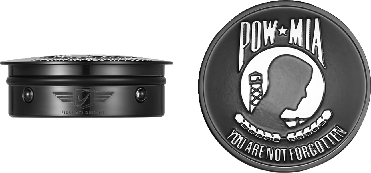 Figurati Designs Swing Arm Pivot Covers for Harley Touring 1985-2025