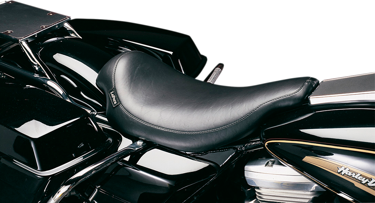 Le pera Silhouette Solo Seat - Smooth - Black - FLT/FLHT '91-'96 Harley Davidson