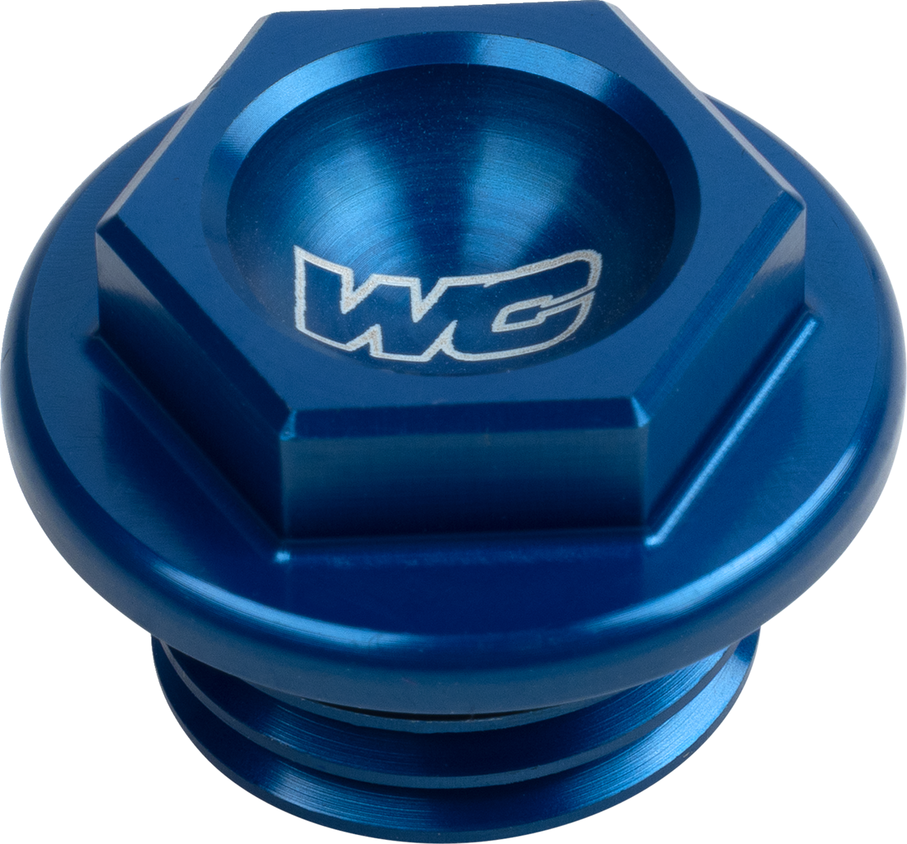 Works connection Oil Plug - Blue - Kawasaki/Suzuki/Yamaha/Honda