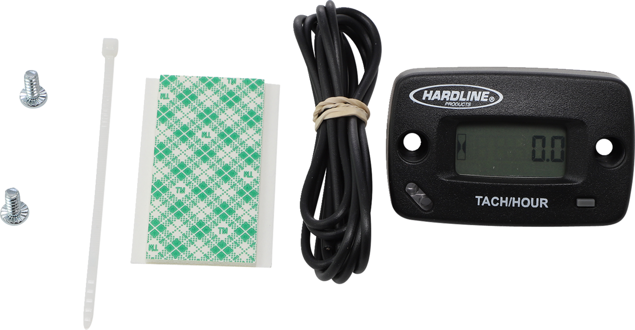 HARDLINE Tachometer/Hour Meter with Log Book