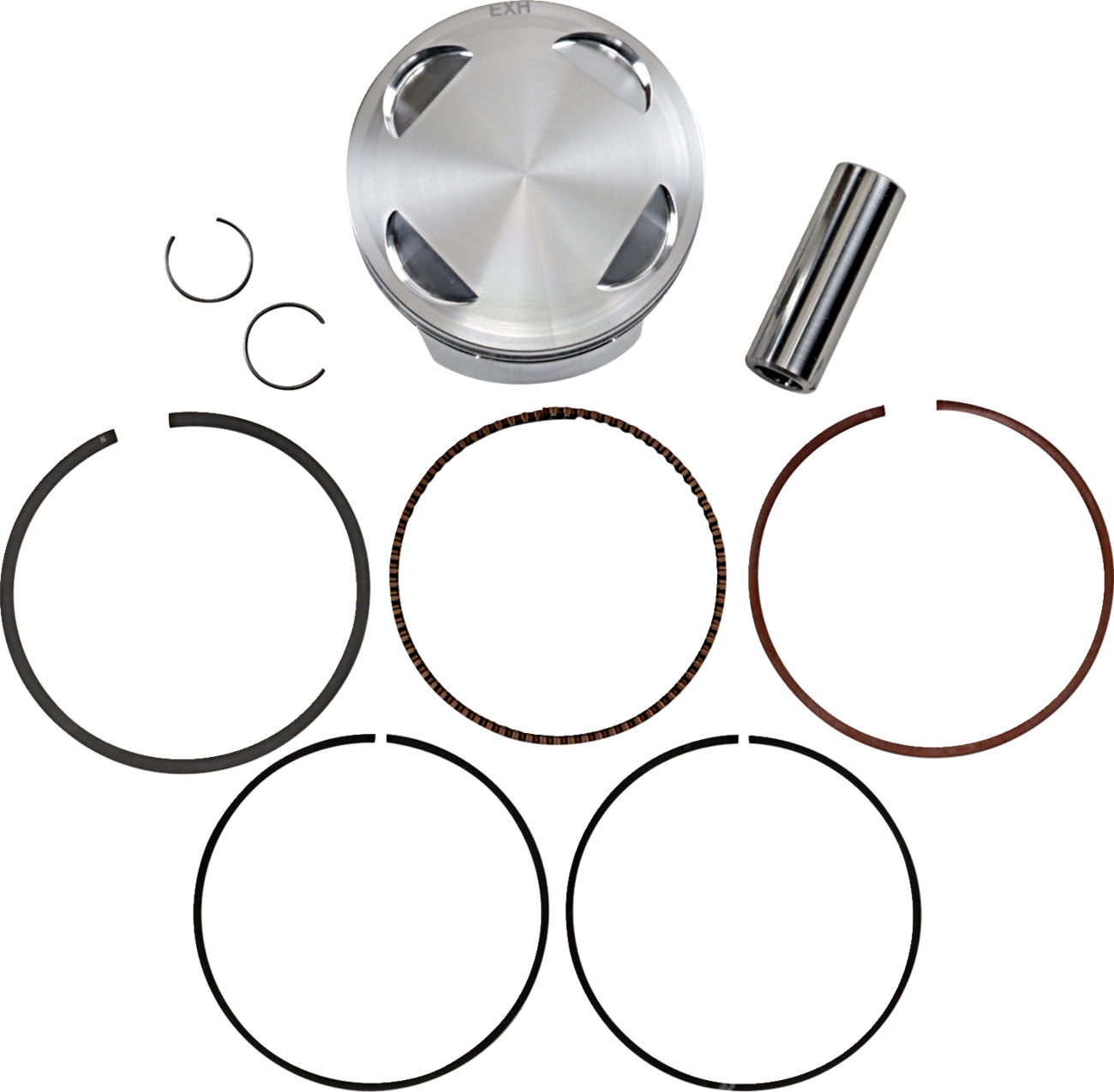 Je pistons Piston Kit - 89.00 mm - 10.8:1 CR - Honda