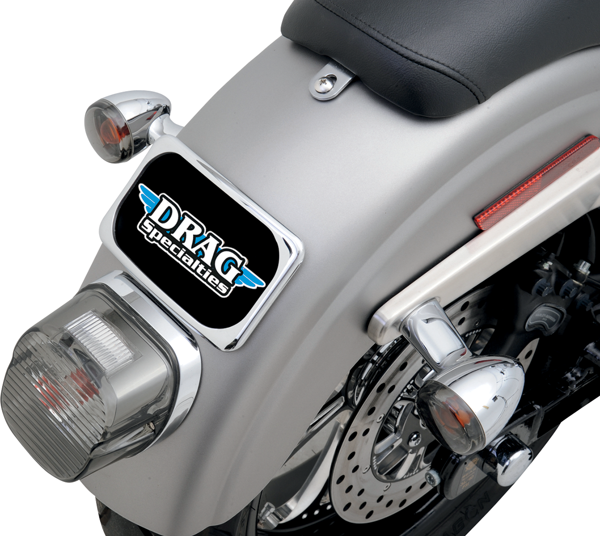 DRAG SPECIALTIES (78070114) 3-Hole License Frame (PU PN 7807-0114)