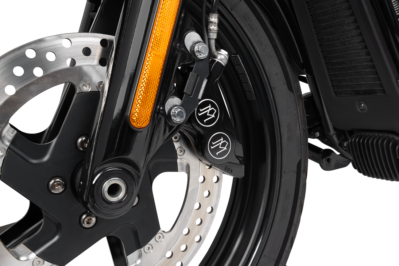 Performance Machine 4 Piston Front Caliper for Harley 2008-2025