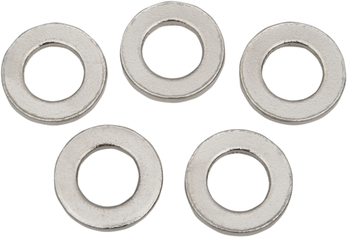 Drag specialties Axle Washer - Front - Chrome - ID 0.67"