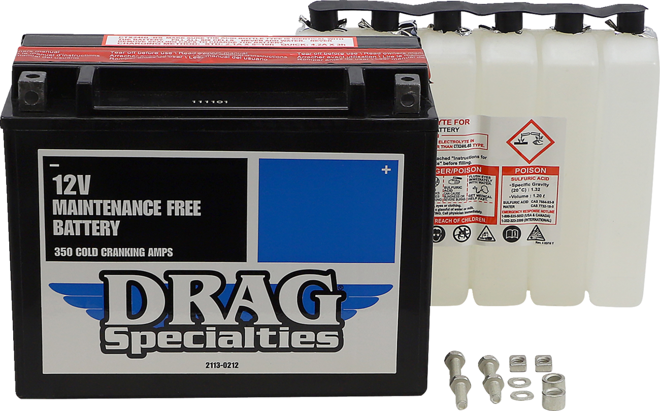 Drag specialties AGM Battery - YTX24HLBS Harley Davidson