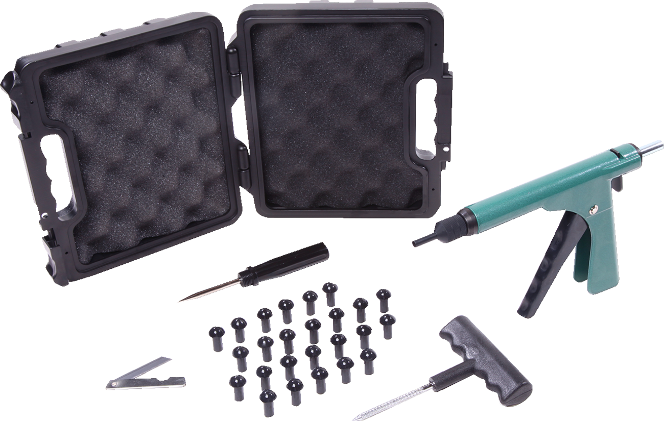 STOP &amp; GO INTERNATIONAL Deluxe Model Tubeless Tire Plugger Kit