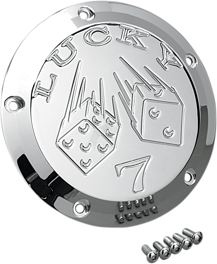 Chrome Billet Derby Cover