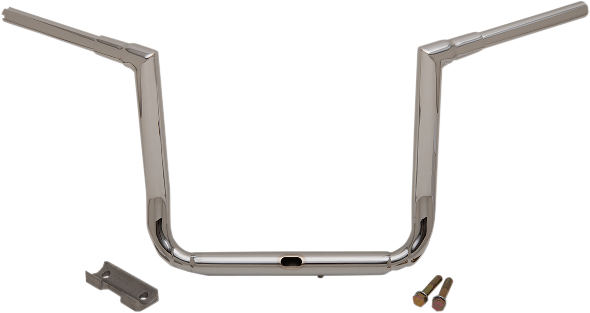 La choppers 1-1/2" Grande Twin Peaks Touring Handlebar - 14" - Chrome Harley Davidson