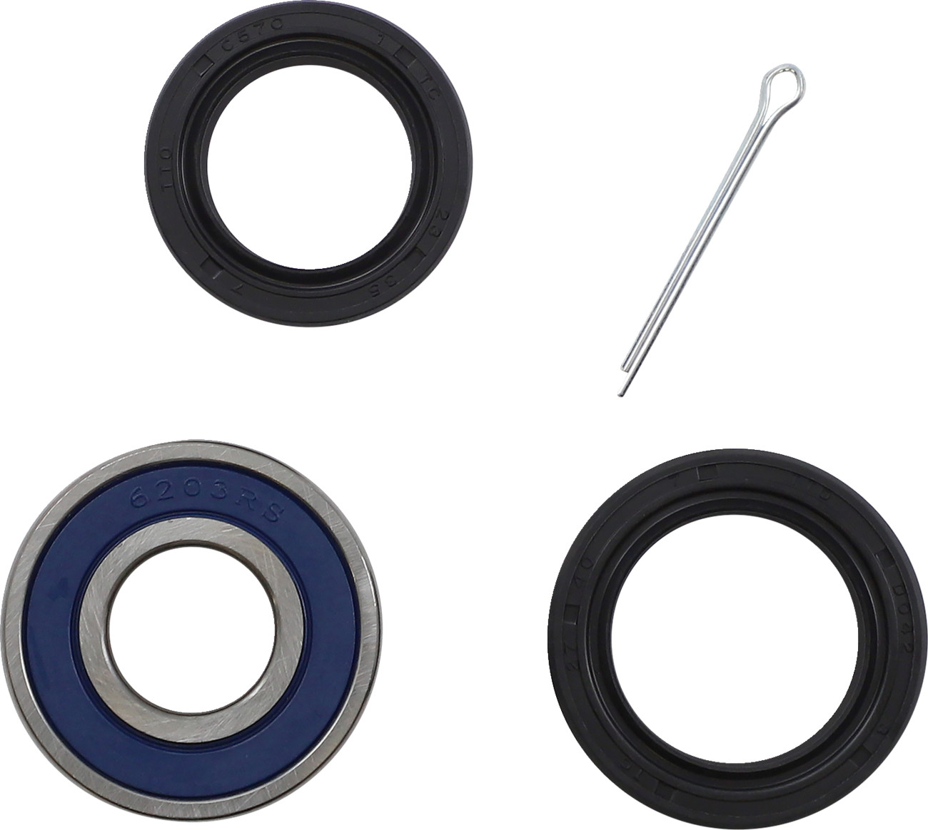Moose Racing 3-Wheel Steering Stem/4-Wheel Lower Steering Stem Bearing Kit