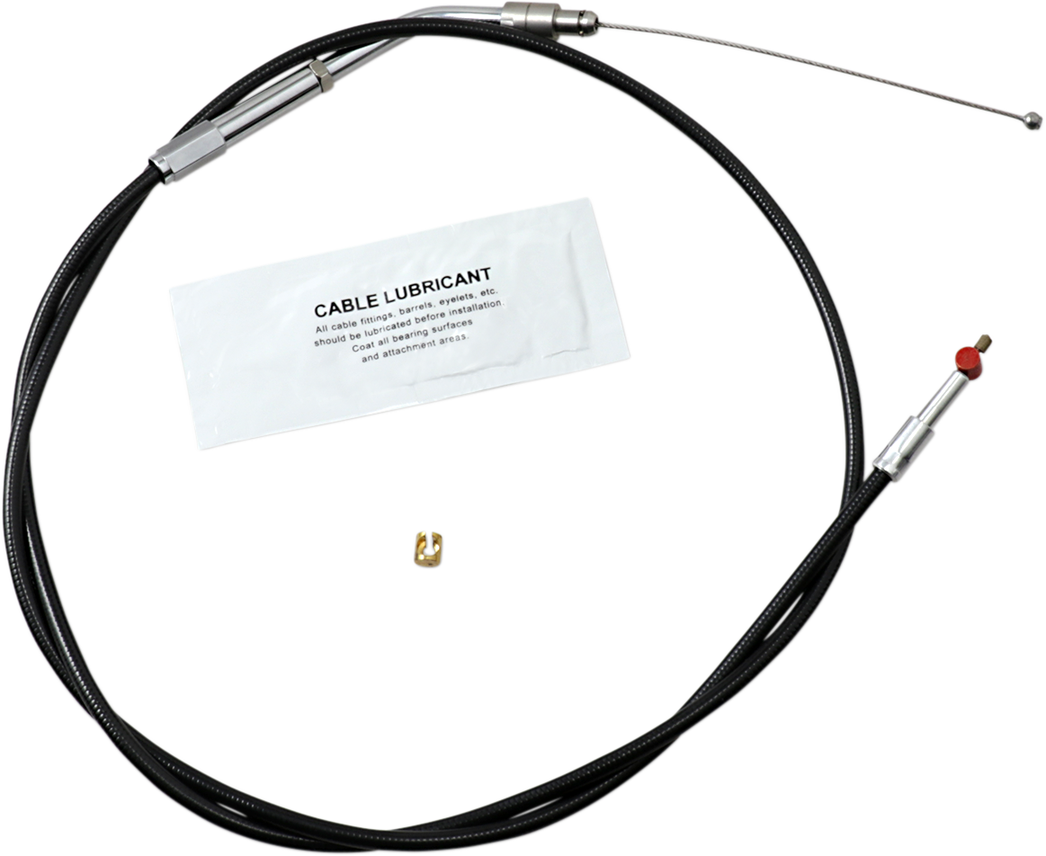BARNETT Black Vinyl Throttle/Idle Cable