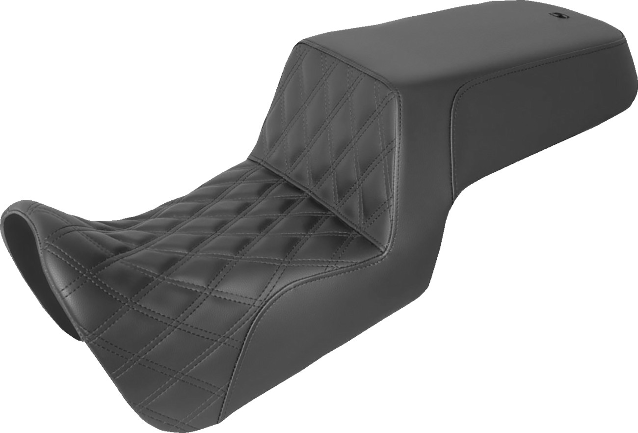 SADDLEMEN Lattice Stitch Step-Up Seat