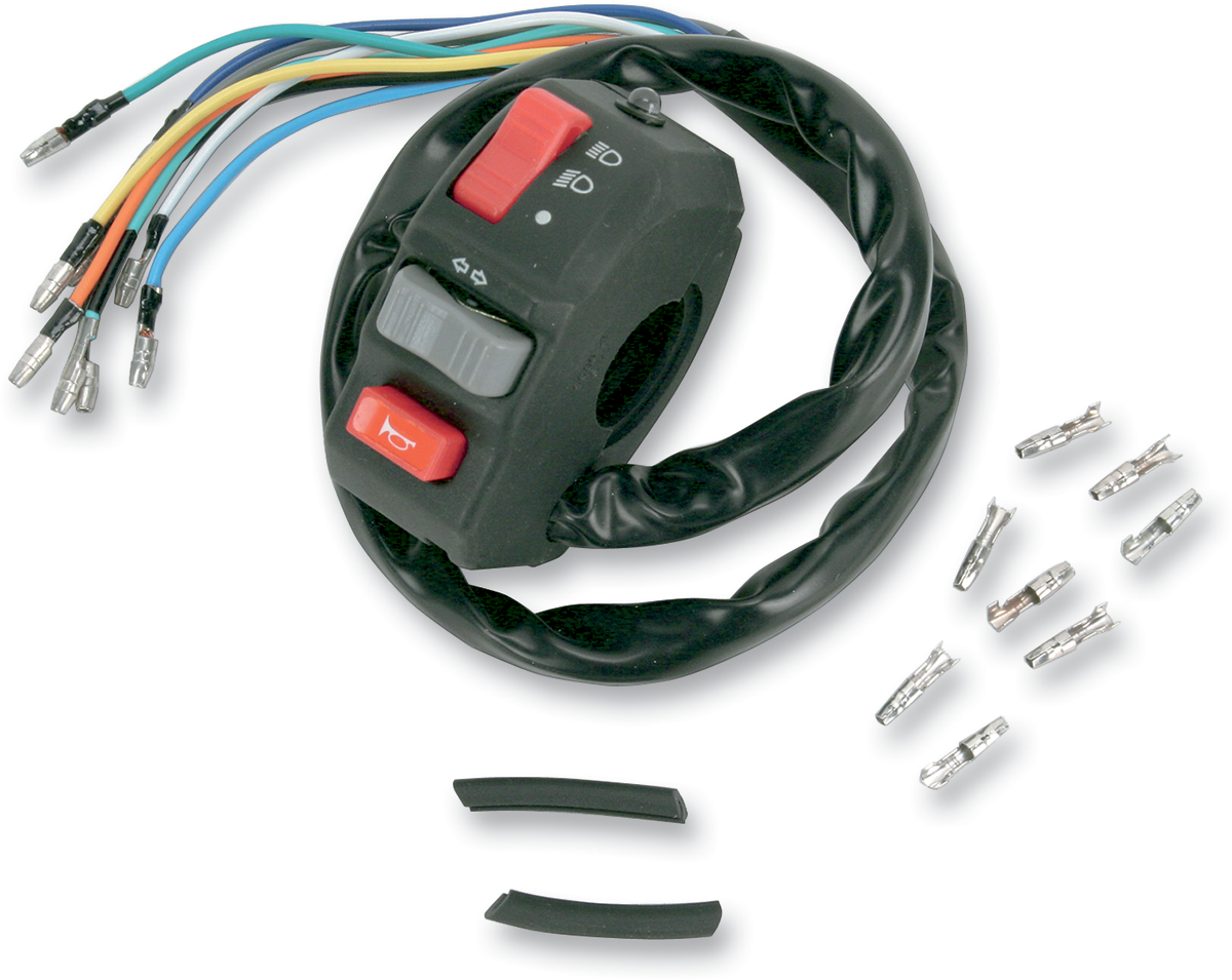 K&s technologies Offroad Handlebar Switch - Light/Turn/Kill