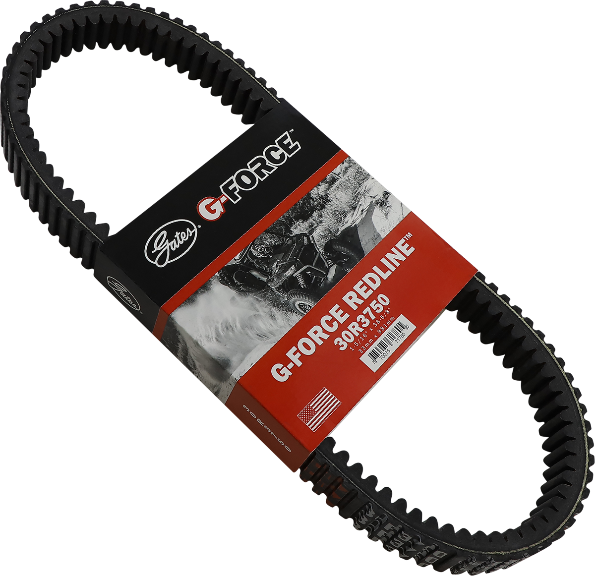 Gates G-Force RedLine Drive Belt 30R3750