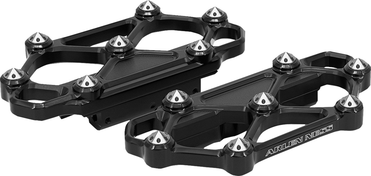 Arlen Ness Diamond Passenger Floorboards For Harley Touring 1984-2026