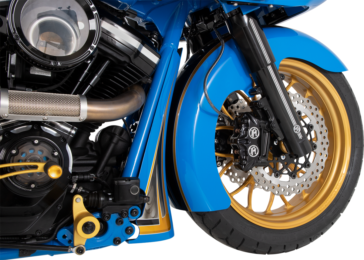 Arlen Ness 210-007 Fat Wrap Front Fender Steel 2014-2025 Harley Touring Trike