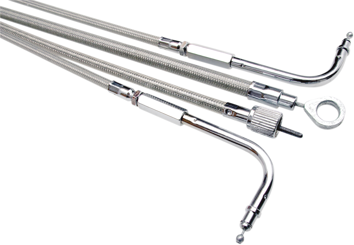 Motion pro Armor Coat Braided Stainless Steel Speedometer Cable for Harley-Davidson Harley Davidson