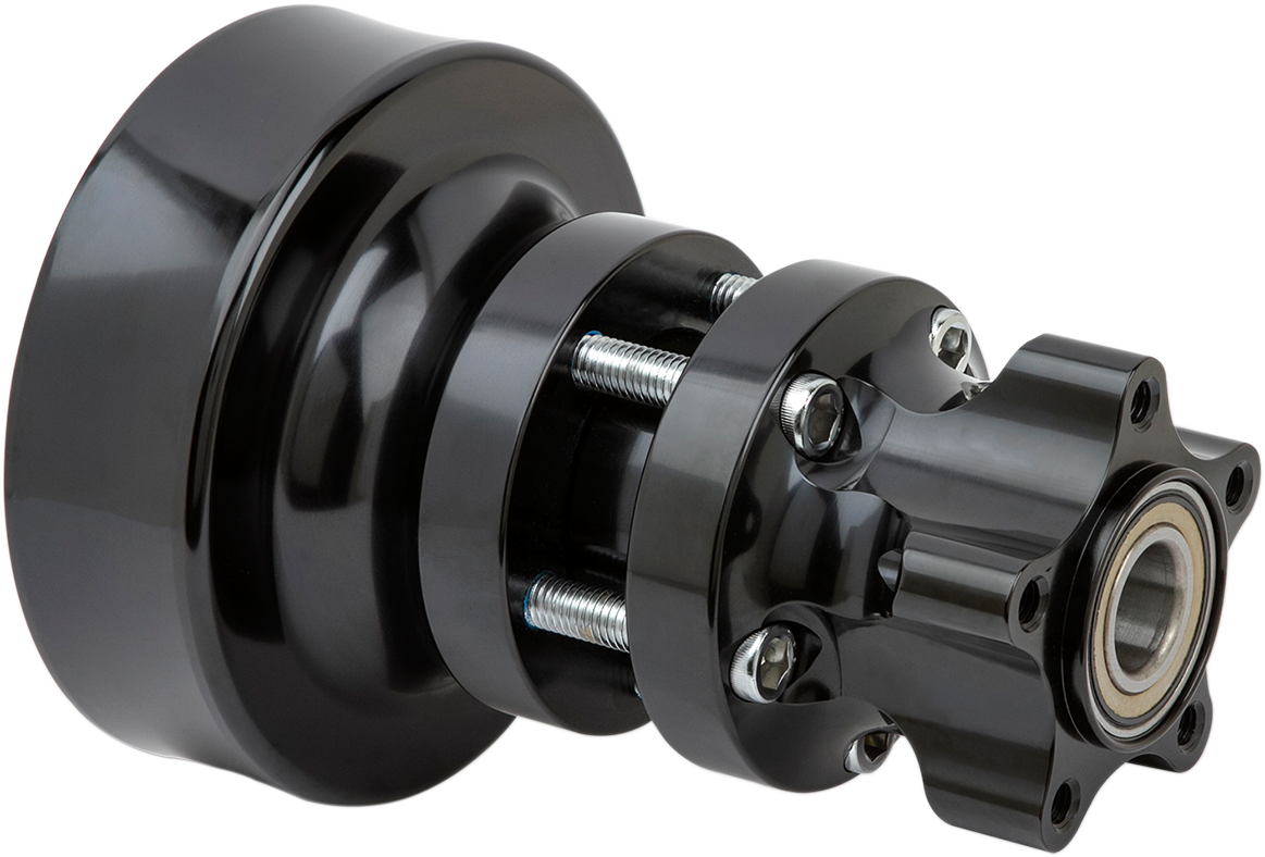 Arlen ness Hub - Cartridge - Rear/Single Disc - Black - '09-'25 Touring/Trike Harley Davidson