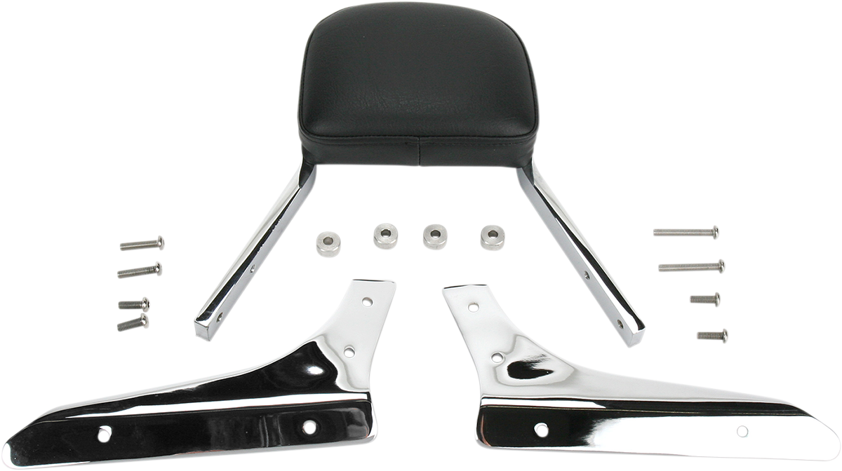 Cobra Standard Square Sissy Bar With Pad Kawasaki Vulcan Mean Streak 1500 / 1600 2002-2008