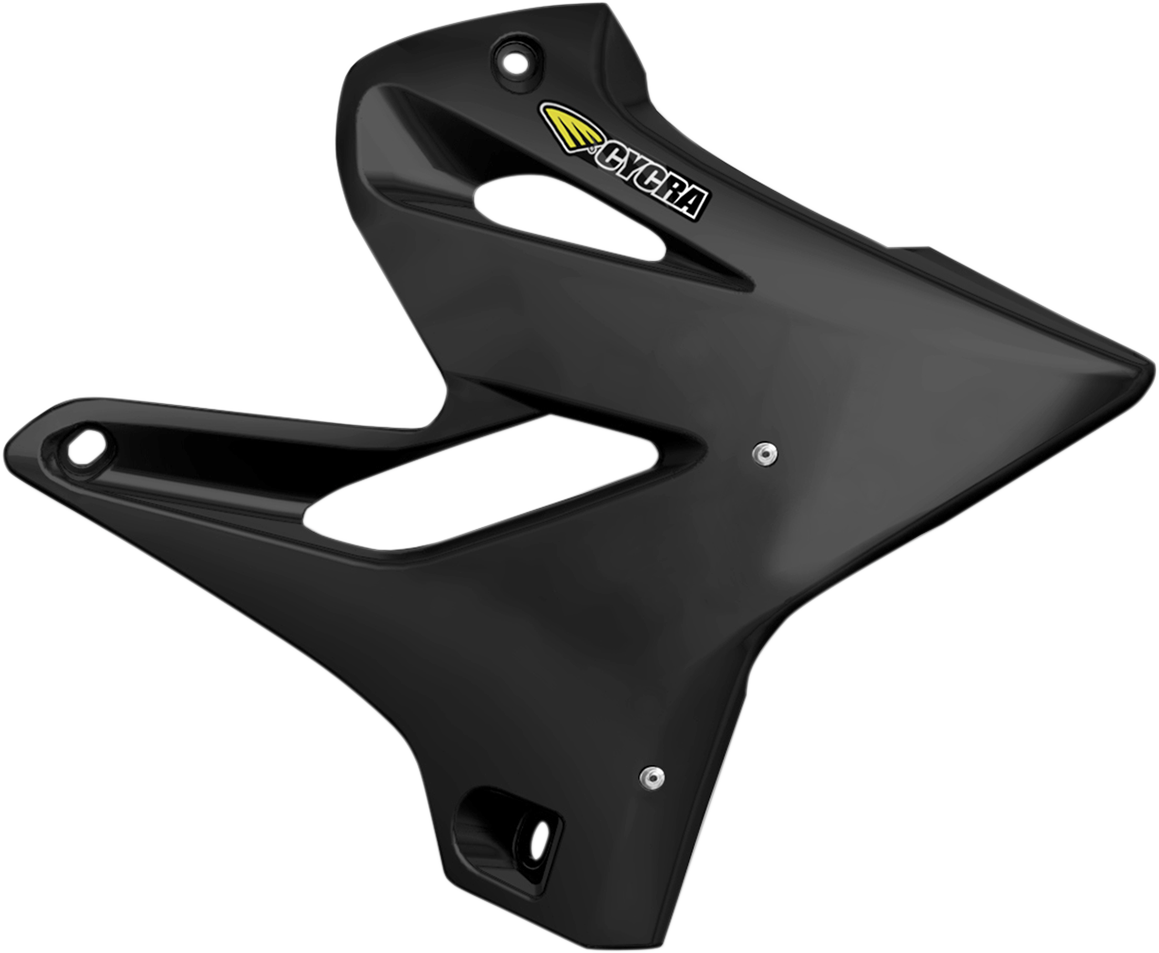 Cycra PowerFlow Shrouds - Black Yamaha
