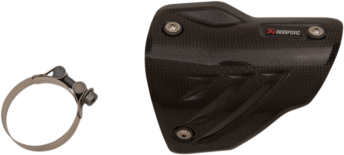 Akrapovic Heat Shield - Carbon Fiber BMW