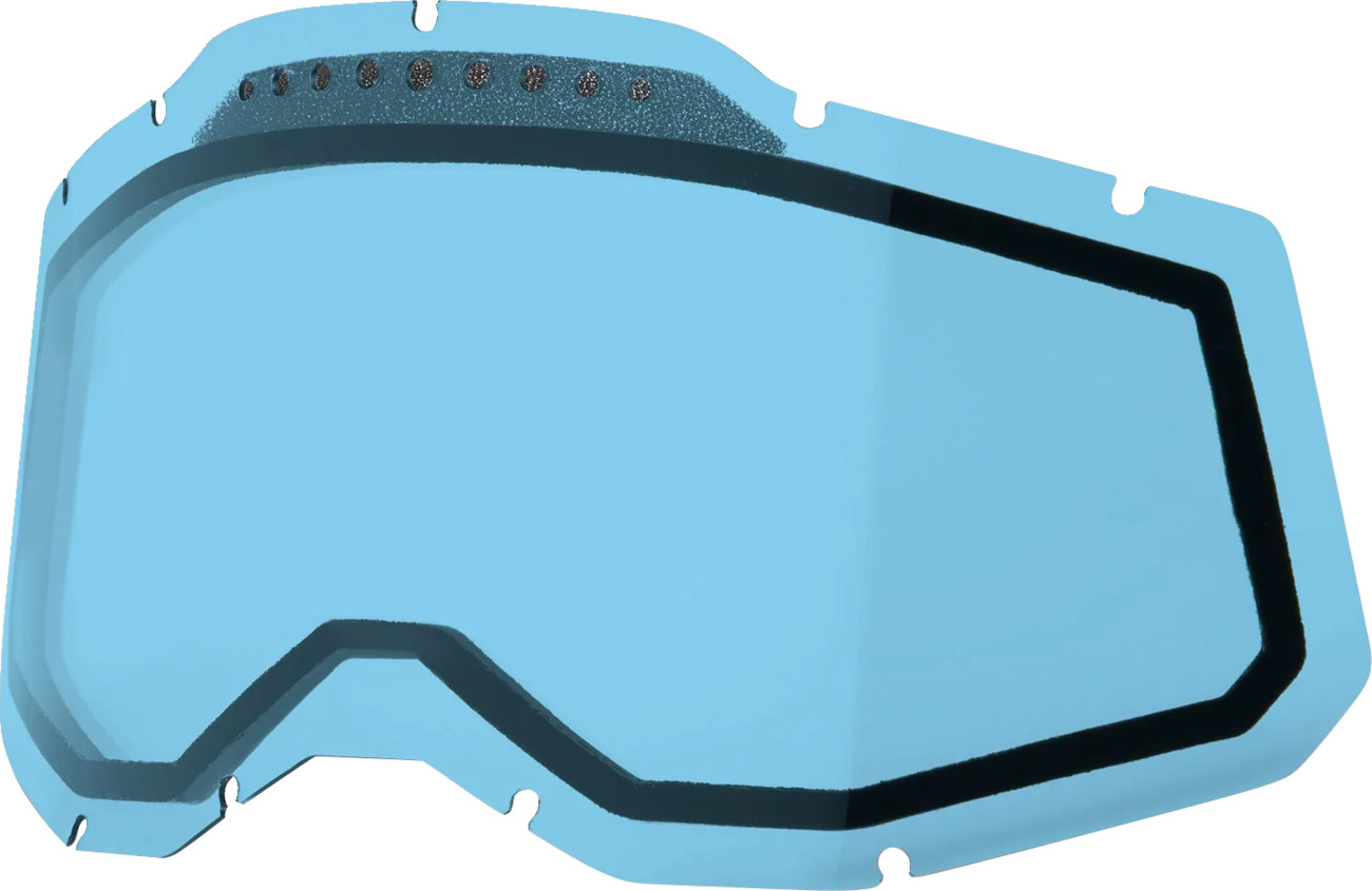 100% Accuri 2/Racecraft 2/Strata 2 Goggle Dual Pane Vented Lens — Anti-Fog/Vented