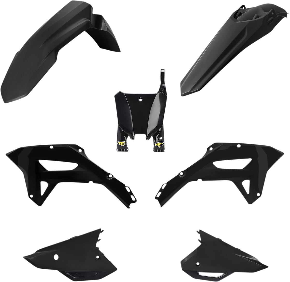 Cycra 5 Piece Replica Body Kit - Black - CRF 250RX/450RX 2022-2024 Honda CRF250RX / 2021-2024 Honda CRF450RX