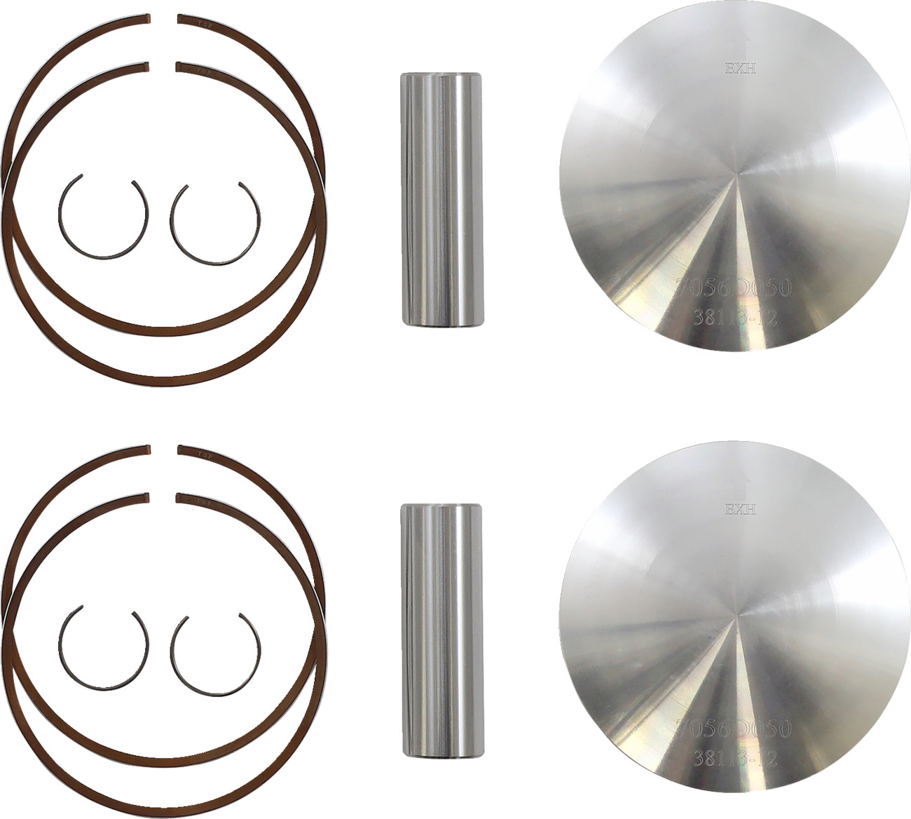 WOSSNER Piston Kit for 2 Stroke