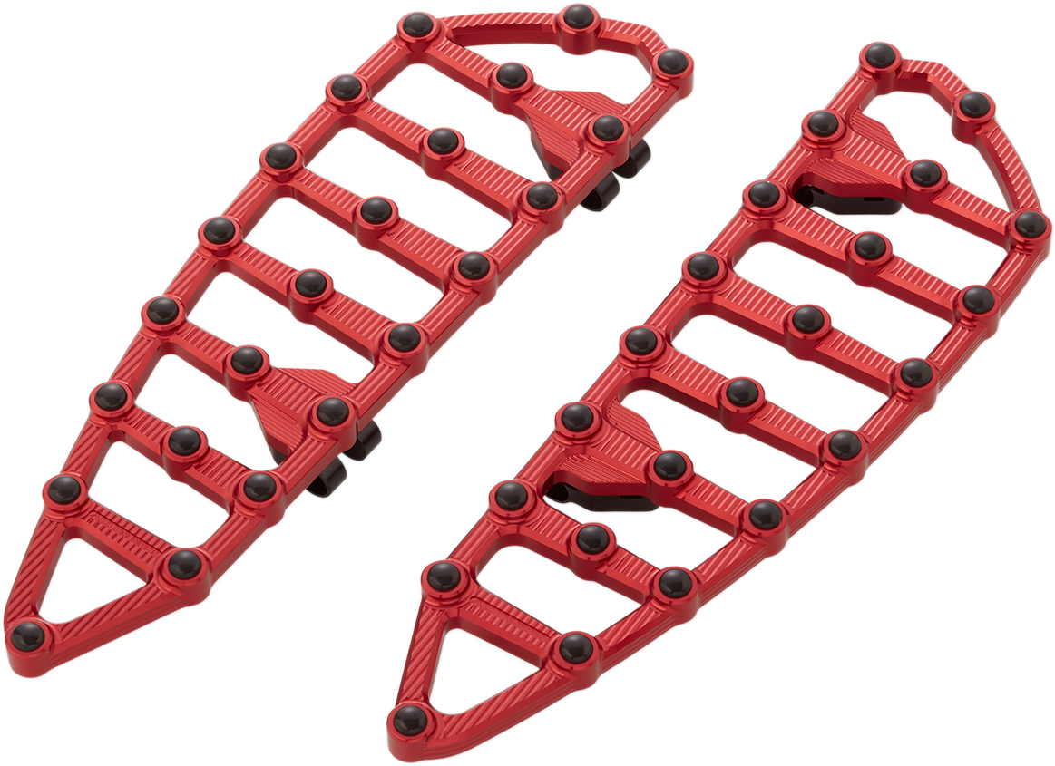 Arlen ness MX Driver Floorboards - Red Harley Davidson